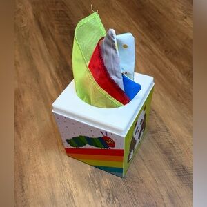 Eric Carle Colorful Caterpillar Tissue Box Toy